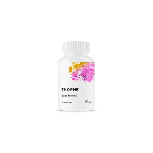 Thorne Research Basic Prenatal Multivitamins Sequoia Wellness Collective